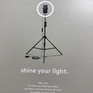 Adjustable Ring Light with Tripod Stand